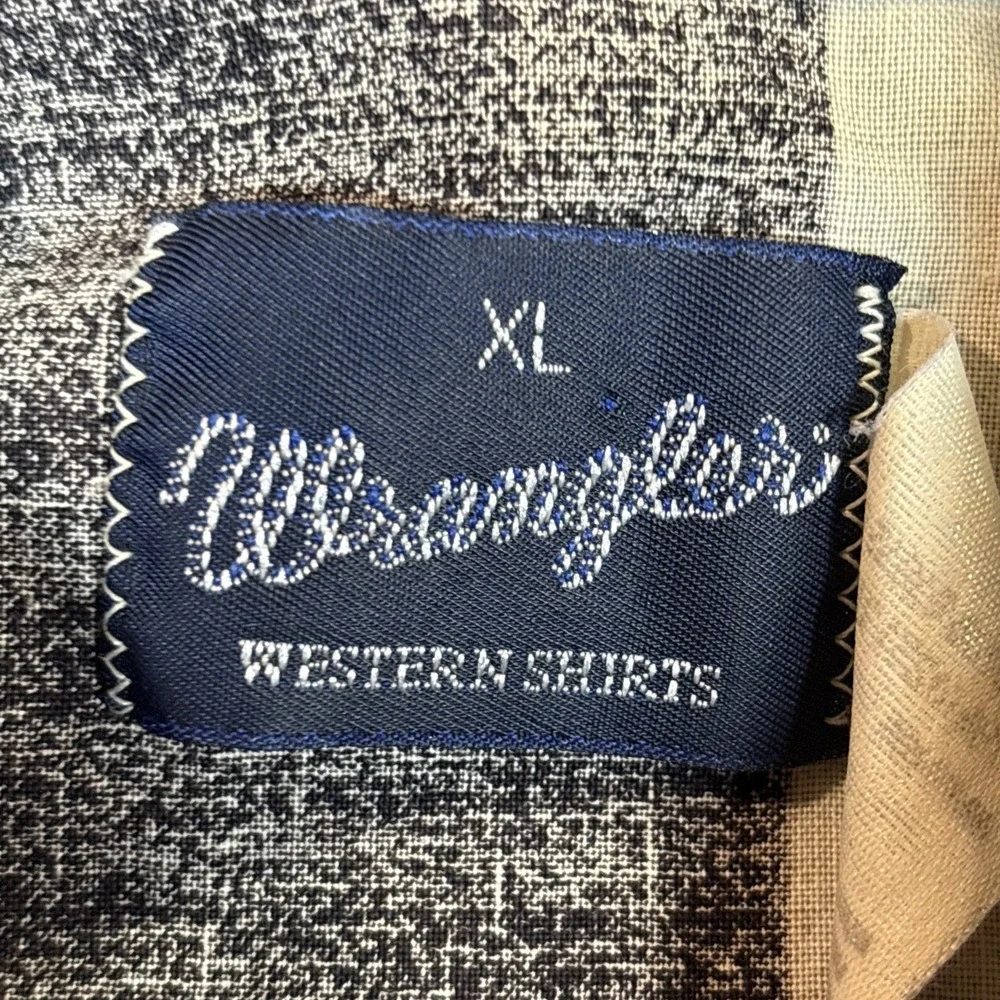 VTG Wrangler‎ Brushpopper Western Aztec Southwestern XL Rodeo